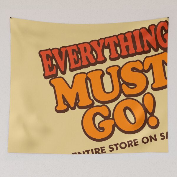 Item preview, EVERYTHING MUST GO! sign cutted (Captain Clark Ottoman Empire) v1 designed and sold by frikybomb.