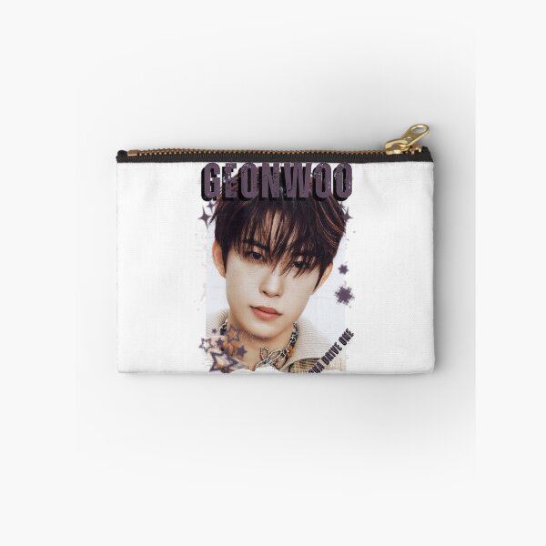 Item preview, ALPHA DRIVE ONEe (ALD1) Geonwoo Global KPOP Boy Group Black and White Collage Digital Art Portrait designed and sold by AJUNICE STUDIO.