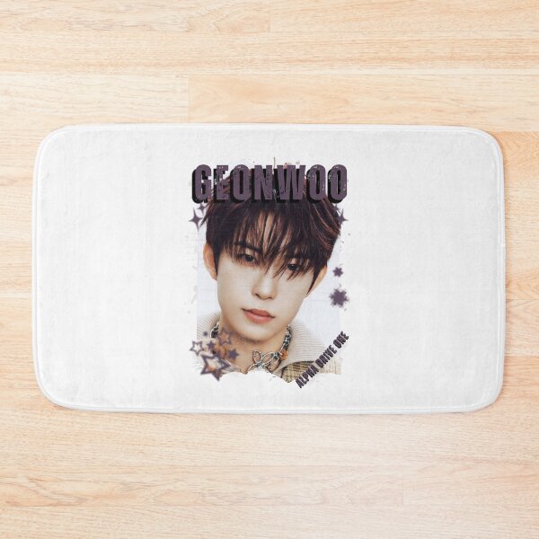 Item preview, ALPHA DRIVE ONEe (ALD1) Geonwoo Global KPOP Boy Group Black and White Collage Digital Art Portrait designed and sold by AJUNICE STUDIO.