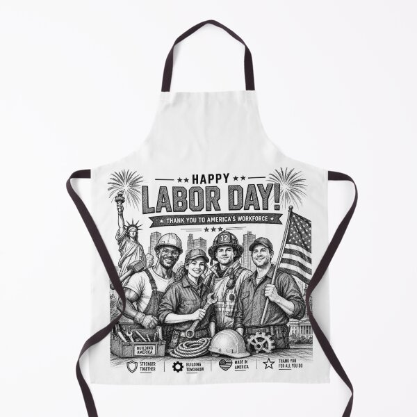 Item preview, Labor Day Sketch – Building America Together designed and sold by Nela-&-Lena.