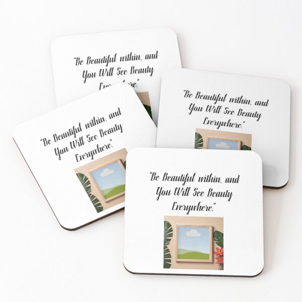 Item preview, Be Beautiful Within See Beauty Everywhere Arabic Proverb Quote designed and sold by eihabo.