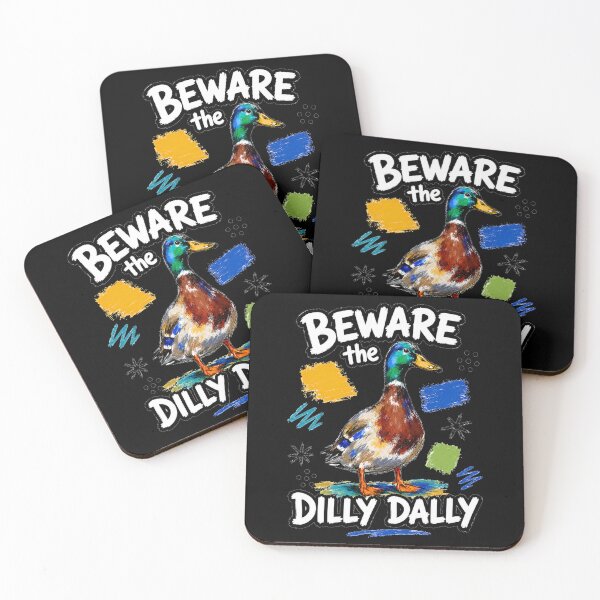 Item preview, Dilly Dally Duck designed and sold by Silvered-Wings.