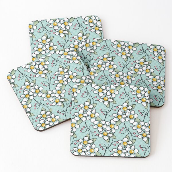 Item preview, Daisy Floral - Original Artwork designed and sold by LC-Handmade.