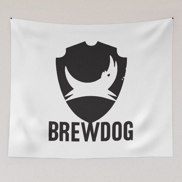 Item preview, Artistic Brewdog Beer aClay Wall Art designed and sold by Peachsocute.