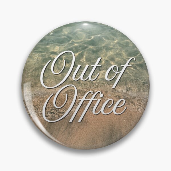 Item preview, Out of Office | Ocean Waves designed and sold by DiscoDigitals.