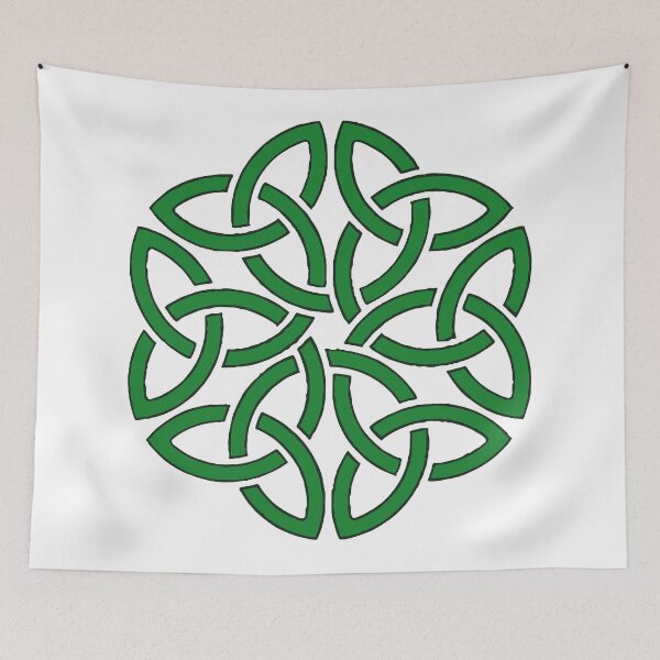 Item preview, Shamrock Celtic Art Knotwork Design designed and sold by taiche.