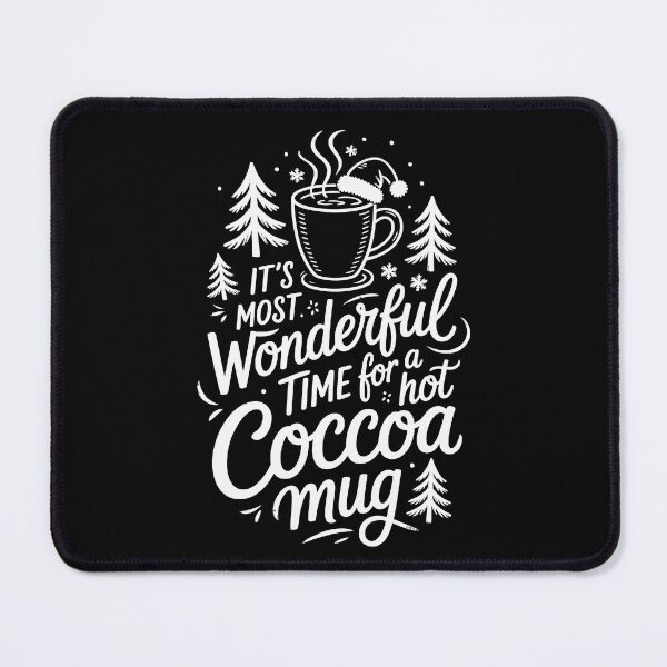 Item preview, IT’S MOST Wonderful TIME for a hot Cocoa mug designed and sold by jkrphoto.