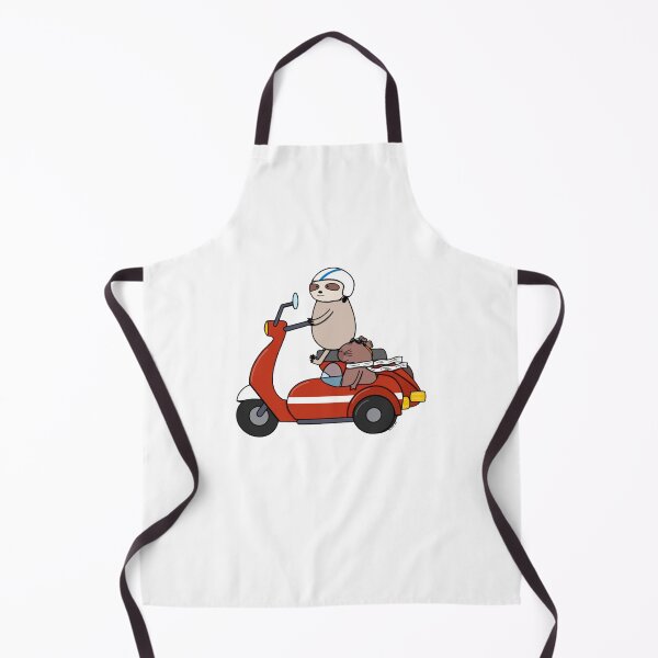 Item preview, Sloth Capybara Scooter Duo Funny Cruising Best Friends Graphic designed and sold by SChouseclothing.