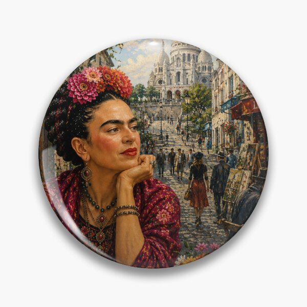 Item preview, Montmartre Frida Kahlo designed and sold by Muycote.