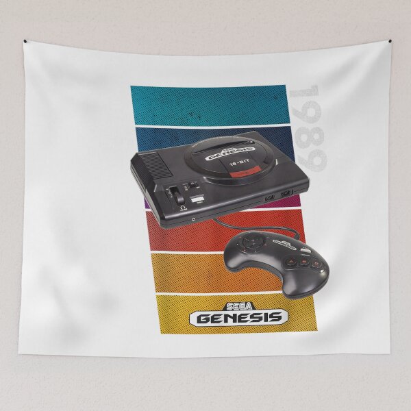 Item preview, Genesis 1989 Console Logo designed and sold by Youfkir.