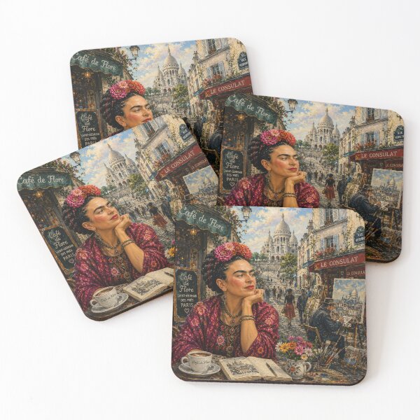Item preview, Montmartre Frida Kahlo designed and sold by Muycote.