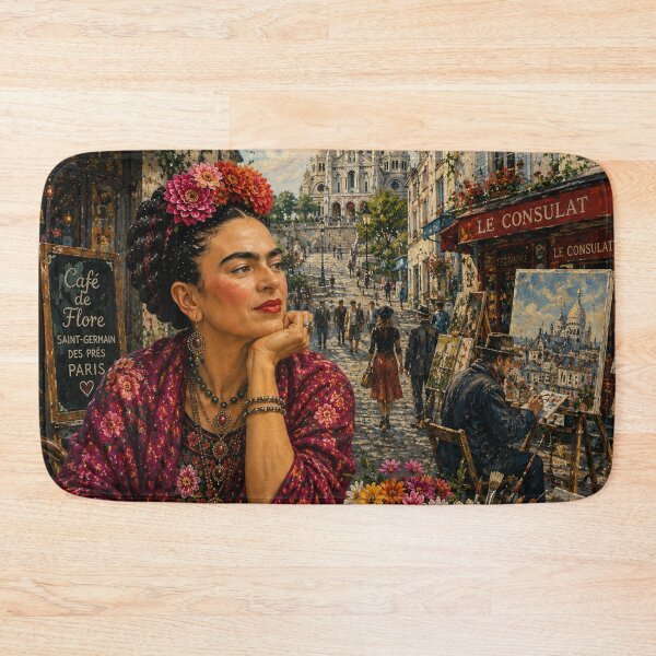 Item preview, Montmartre Frida Kahlo designed and sold by Muycote.