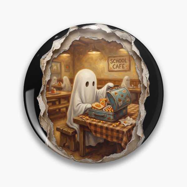 Item preview, Cafeteria Lunchbox Ghost designed and sold by Roy & Tiffany.
