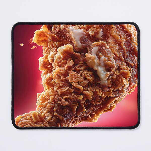 Item preview, Golden Crispy Fried Chicken Drumstick | Crunchy Food Art | Crispy Comfort Food Illustration designed and sold by Grafititee.