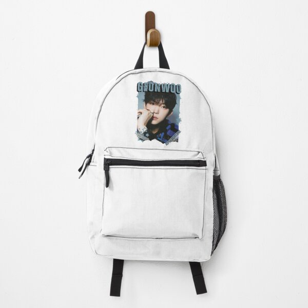 Item preview, ALPHA DRIVE ONEe (ALD1) Geonwoo Global KPOP Boy Group Black and White Collage Digital Art Portrait designed and sold by AJUNICE STUDIO.