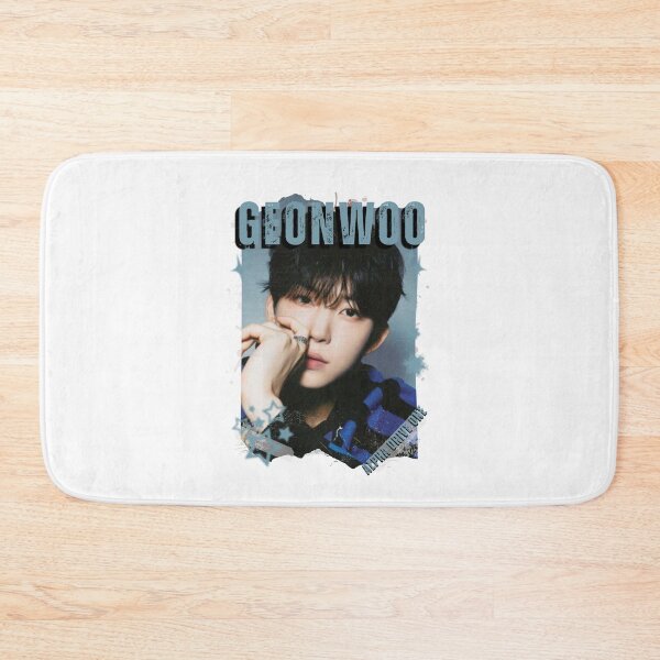 Item preview, ALPHA DRIVE ONEe (ALD1) Geonwoo Global KPOP Boy Group Black and White Collage Digital Art Portrait designed and sold by AJUNICE STUDIO.