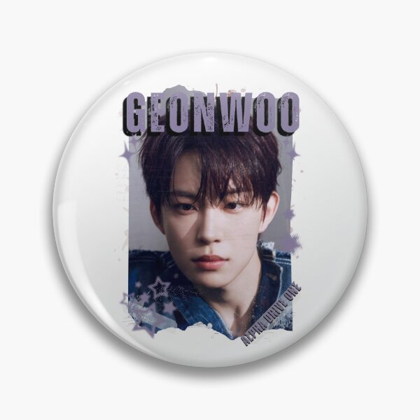 Item preview,  ALPHA DRIVE ONEe (ALD1) Geonwoo Global KPOP Boy Group Black and White Collage Digital Art Portrait designed and sold by AJUNICE STUDIO.