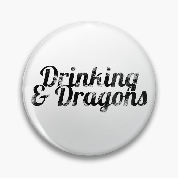 Aperçu de l'œuvre Boire & Dragons N&B créée et vendue par NLCRPG.
