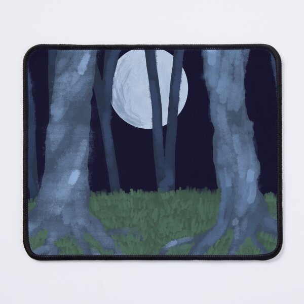 Item preview, The Enchanted Forest at Night designed and sold by Solanales.