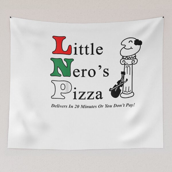 Item preview, Home Alone Little Nero's Pizza Logo designed and sold by Youfkir.