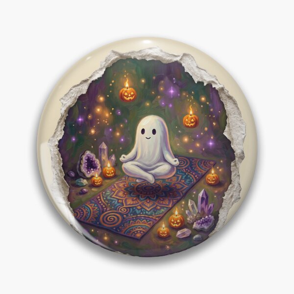 Item preview, Zen Meditation Ghost designed and sold by Tiffany Roy.
