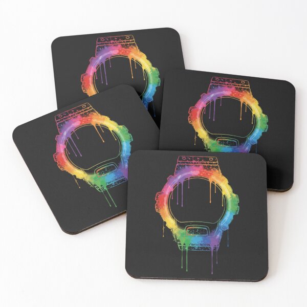 Item preview, Melting Rainbow Watch Case Print designed and sold by d2z3rdesignz.