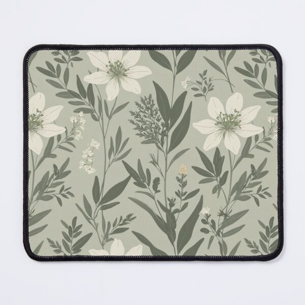 Artikelvorschau, Elegant Botanical Wildflower Seamless Pattern entworfen und verkauft von Soul Path Studio.