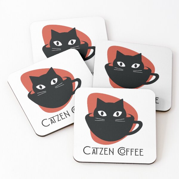 Item preview, Catzen Coffee Logo designed and sold by Catzen Coffee.