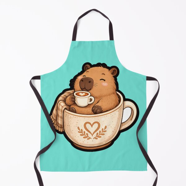Item preview, Cute Capybara Coffee Mug Cozy Kawaii Animal designed and sold by Creative StudioK.