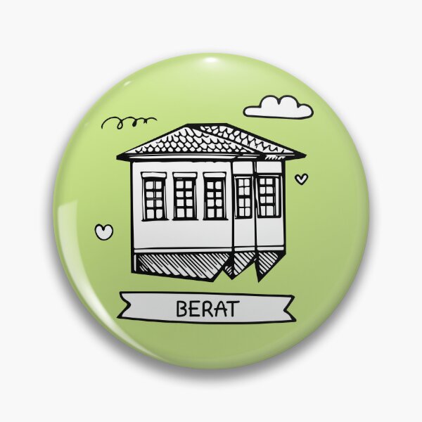 Item preview, Berat house Doodle style designed and sold by INTRIGUEprints.
