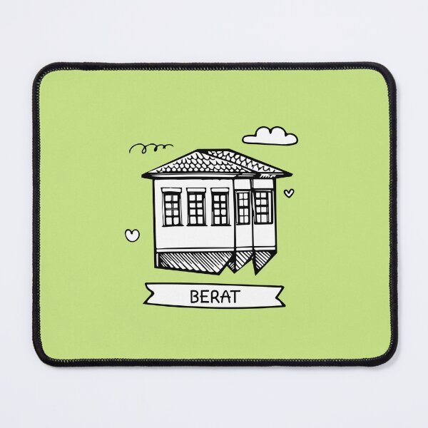 Item preview, Berat house Doodle style designed and sold by INTRIGUEprints.