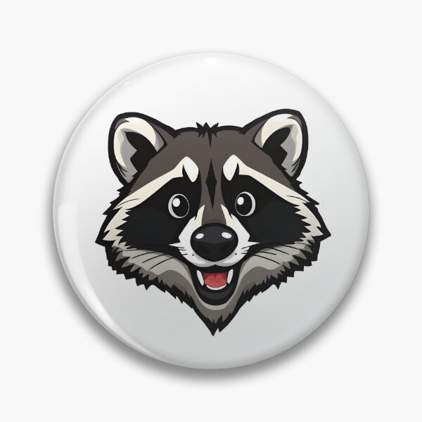 Item preview, Cartoon Racoon designed and sold by shelteredinside.