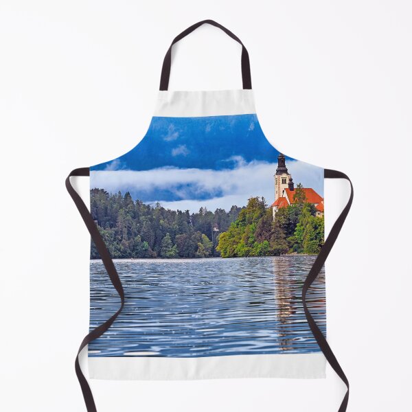 Item preview, Pilgrimage Church of the Assumption of Maria, Lake Bled landscape, Slovenia designed and sold by goceris.