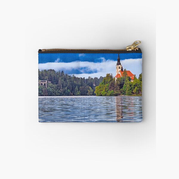 Item preview, Pilgrimage Church of the Assumption of Maria, Lake Bled landscape, Slovenia designed and sold by goceris.