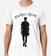 Immer allein - Johnny Cash - Premium T-Shirt