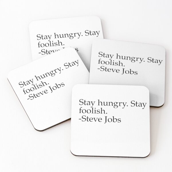 Item preview, Steve Jobs Quote designed and sold by Fictional-Co.