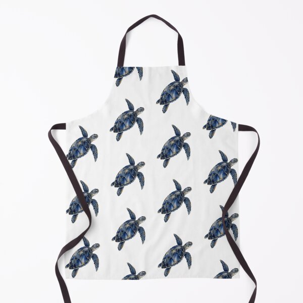 Item preview, Elegant Blue Sea Turtle with Gold Accents designed and sold by SOUFIANE1991.