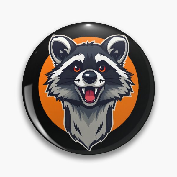 Item preview, Cartoon Raccoon designed and sold by shelteredinside.