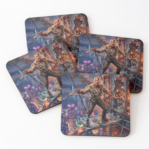 Item preview, Skyscraper Action Thriller Fine Art Tribute designed and sold by Art's Diner.