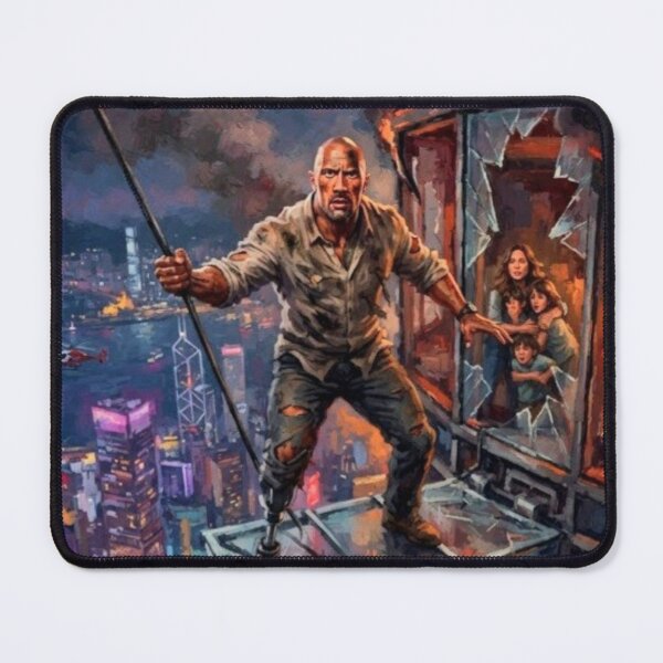 Item preview, Skyscraper Action Thriller Fine Art Tribute designed and sold by Art's Diner.