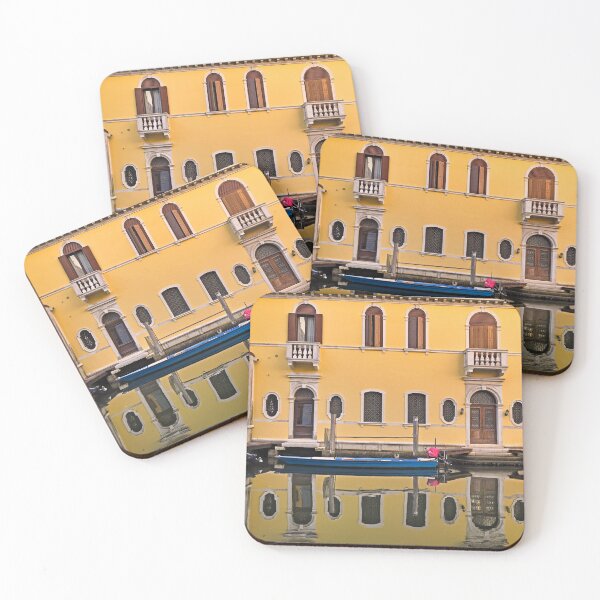 Item preview, Old colourful houses and boats, reflection in canal of Chioggia,summertime, Italy designed and sold by goceris.