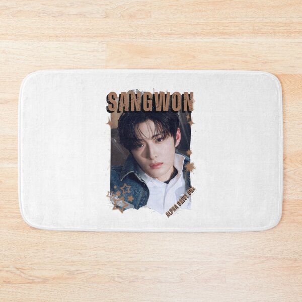 Item preview, ALPHA DRIVE ONEe (ALD1) Sangwon Global KPOP Boy Group Black and White Collage Digital Art Portrait designed and sold by AJUNICE STUDIO.