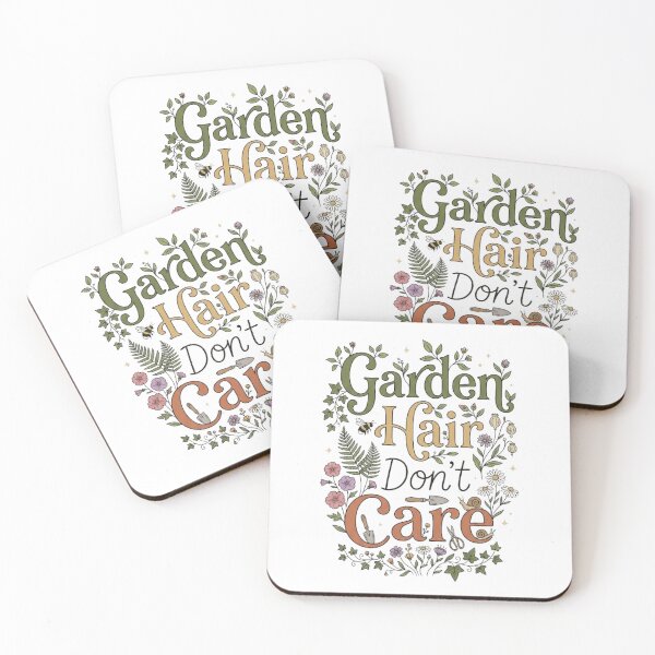 Item preview, Garden Hair Don’t Care- green designed and sold by FitEnvy.