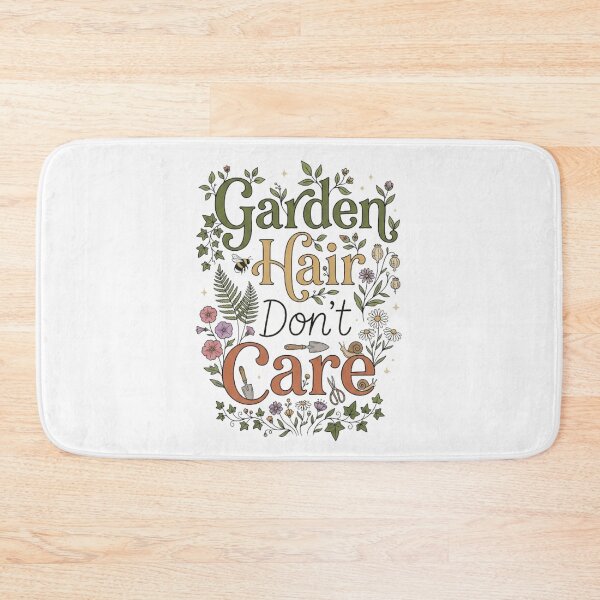 Item preview, Garden Hair Don’t Care- green designed and sold by FitEnvy.