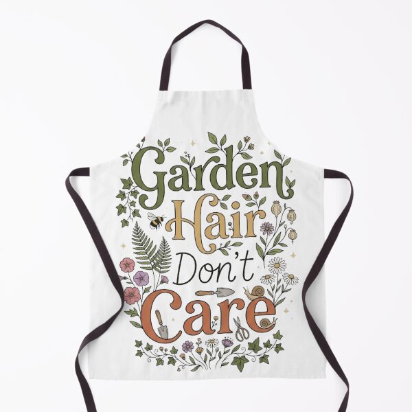 Item preview, Garden Hair Don’t Care- green designed and sold by FitEnvy.