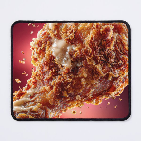 Item preview, Golden Crispy Fried Chicken Drumstick | Crunchy Food Art | Crispy Comfort Food Illustration designed and sold by Grafititee.