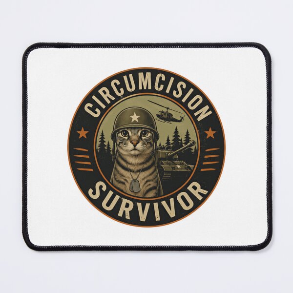 Item preview, Circumcision Survivor Funny Men's Novelty Humor designed and sold by HumansStuck12.
