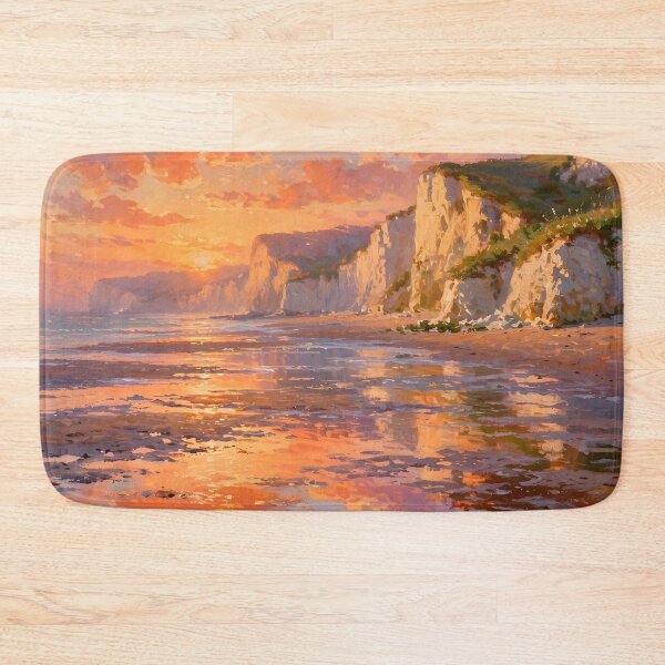Item preview, Impressionist Landscape - Pourville Sunset designed and sold by Late Theory.
