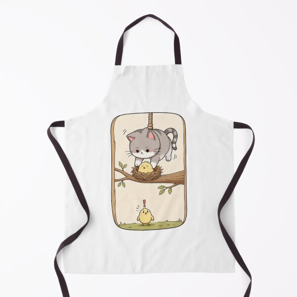 Item preview, Cat catch a bird and get caught designed and sold by Kitty-and-Cat.