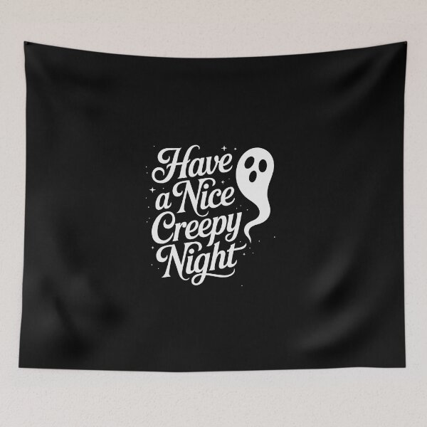 Item preview, Have a Nice Creepy Night designed and sold by jkrphoto.
